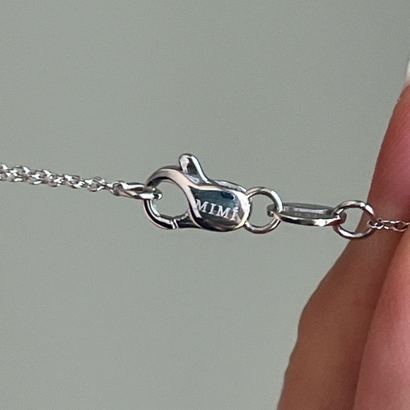 ✨ MIMÍ Broggian Milano 18k White Gold Diamond Pendant Necklace – 0.32 ctw ✨ - Picture 5 of 7